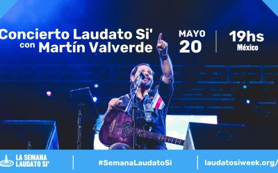 Martín Valverde en concierto para la Semana Laudato Si’